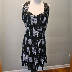 Sourpuss Cat Dress XXXL